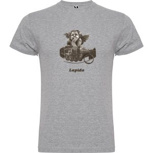 Camiseta ángel gris vigoré<br>(unisex)